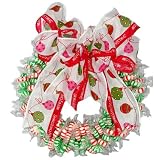 Spearmint & Peppermint Twist Candy Wreath
