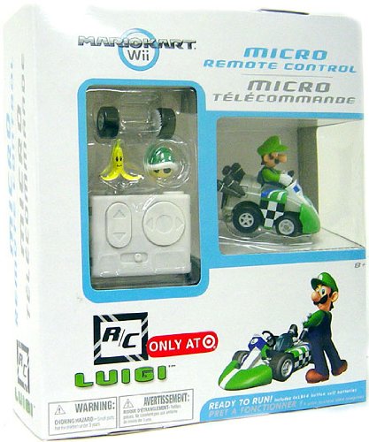 Mario Kart Wii Exclusive Micro Remote Control Luigi