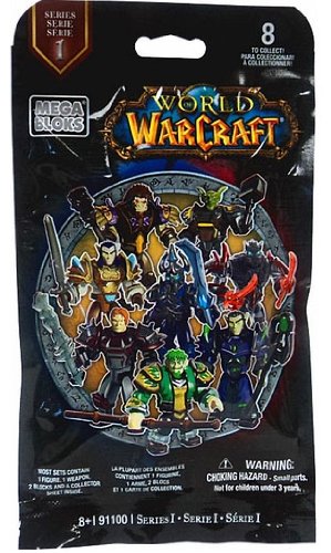 World of Warcraft Mega Bloks #91100 Series 1 Mystery Pack [1 Random Figure]