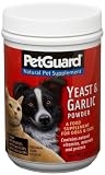 Pet Guard - Yeast & Garlic (Powder) Supplement for Dogs & Cats - 12-Ounce Canisters (Pack of 3)