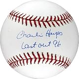 Charlie Hayes MLB Baseball With Last Out 96 INSC
