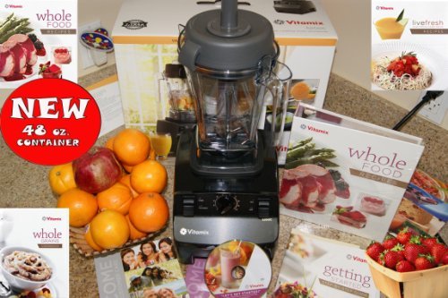 Vitamix 5200c - 7 YR WARRANTY Variable Speed Countertop Blender with 2+ HP Motor and 48-Ounce Jar