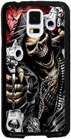 HeartCase Hard Case for Samsung Galaxy S5 I9600 (Skull Devil Diablo)