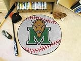 Fanmats Marshall Thundering Herd Baseball-Shaped Mat
