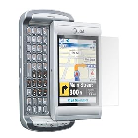 Durable Clear Reusable LCD Screen Protector for AT&T UTStarcom PCD QuickFire GTX75 Smartphone