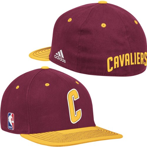NBA Men's Cleveland Cavaliers Authentic On-Court Cap - Tv12Z, Large/X-Large
