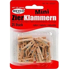 W�scheklammern-Mini 25mm Holz 25St