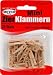 25 Mini-Wäscheklammern 25mm Holz ME 65227