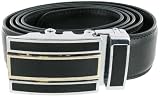 AT-Giftware - BLT03 - Coffret Cadeau - Ceinture pour Hommes en Cuir Véritable - Noir