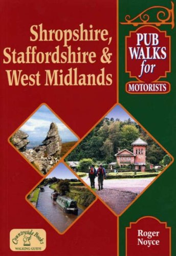 City Travel Guides Discounted  Books : Shrops, Staffs and West Midlands (Pub Walks for Motorists)