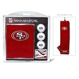 San Francisco 49ers NFL Embroidered Towel/3 Ball/12 Tee Set