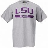Nike - Nike LSU Tigers Ash Tennis T-shirt
