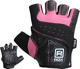 Authentic RDX Leather Ladies Pro Gloves Fitness Womens Gym Wear Exercise Workout Training, Small, Medium, Large, XLarge