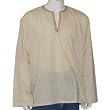 Shirts from India - Mens Casual Cotton Kurta Size L Chest 42 inches (gsk464)