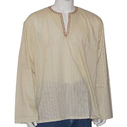 Summer Shirts Mens Casual Cotton Dress Size L Chest 42 inches (gsk464)