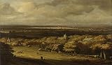 Perfect effect canvas ,the Best Price Art Decorative Prints on Canvas of oil painting 'Philips Koninck An Extensive Landscape ', 10 x 17 inch / 25 x 43 cm is best for Wall art decoration and Home decor and Gifts