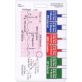 EKG Ruler Vertical Badge ID Card Pocket Reference Guide ECG