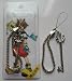 New Kingdom Hearts Key Blade Metal Phone Charm Strap #6