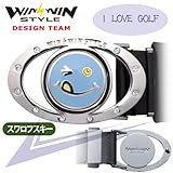 BE-019�@I LOVE GOLF-�u���b�N�@�����O�T�C�Y[�t���[�T�C�Y�@110cm�܂�]�@���E�\�x���g���}�[�J�[�Z�b�g