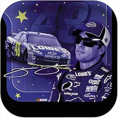 NASCAR 'Dale Jr., Gordon and Johnson' Small Paper Plates (8ct)