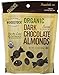 Woodstock Organic Dark Chocolate Almonds - Case of 8 - 6.5 oz.