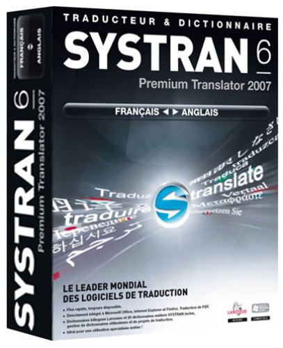 Systran V6 Premium Translator 2007 Anglais/Francais/Anglais