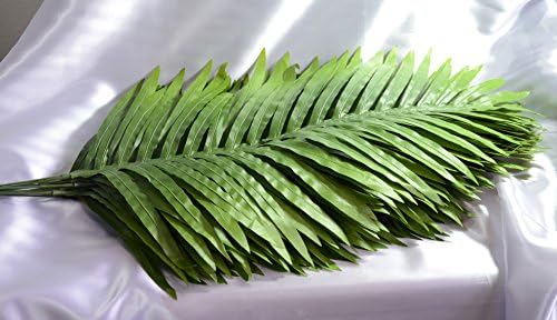 Artificial Single Leaf Palm Fern Set of 4