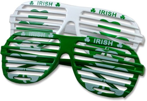St.Patrick's Day Irish Shamrock Shutter Shades