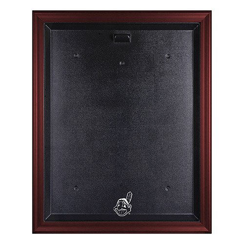 Mounted Memories Cleveland Indians Mahogany Jersey Display Case
