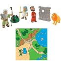 Moses/Daniel Figurines and Play Mat Set