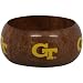 NCAA Dayna U Georgia Tech Yellow Jackets Ladies Wooden Bangle Bracelet