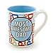 Enesco Our Name is Mud by Lorrie Veasey 16-Ounce Most Awesome Dad Mug, 4.5-Inch