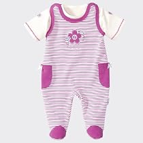 baby-walz Strampler mit T-Shirt, Groesse 62/