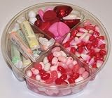 Scott's Cakes 4-Pack Cupid Corn, Deluxe Valentine Mix, Valentine Beans, & Salt Water Taffy