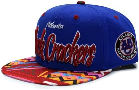 City Hunter Nf650 Atlanta Black Crackers Nlbm Team Snapback - Royal Blue