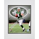 Photo File New York Jets Brett Favre 2008 Passing Matted Photo