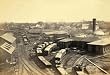 Machine Shops, Orange & Alexandria Railroad - Aerial View, ca. 1863 - 16x20-inch - Fine-Art-Quality Photographic Print of an Image from the Library of Congress Collection