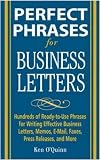 Perfect Phrases for Business Letters (Perfect Phrases)