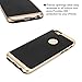 iPhone 6 Plus / iPhone 6S Plus Case, TORUBIA Litchi Stria Anti-Skid Back Dual Layer Drop Protection Shock Absorption Bumper Slim Fit Case for iPhone 6 Plus / iPhone 6S Plus (5.5 inch) - Golden