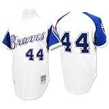 Atlanta Braves Authentic 1974 Hank Aaron Home Jersey By Mitchell & Ness Size 52