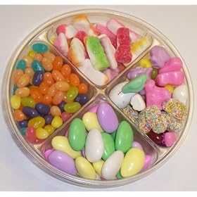 Scott's Cakes 4-Pack Deluxe Easter Mix, Spring Mix Jelly Beans, Chocolate Malt Eggs, & Jordan Almonds