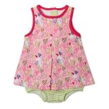 Zutano Baby-girls Infant Love You A-Line Jumper, Blush, 6 Months