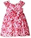 Laura Ashley London Girls' Little Hot Pink Floral Dress