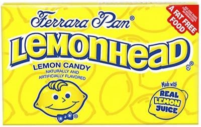 Lemonhead Lemon Candy - 6oz (Pack of 2)