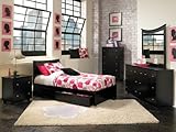 Twin Atlantic Furniture Studio Metro Platform Bed with Flat Panel Footboard in Espresso Twin Atlantic Furniture Studio Metro Platform Bed with Flat Panel Footboard in Espresso