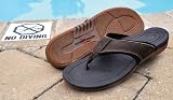 Rugged Shark Slip-On Sandal - Tiverton Performance Sport Thong Leather Casual Island Sandal