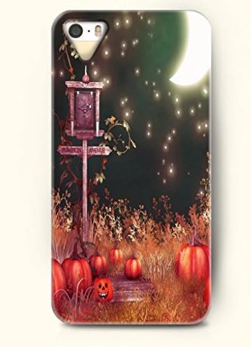 Happy Halloween - OOFIT iPhone 4 4s Case Cute Pumpkin Lantern And White Moon