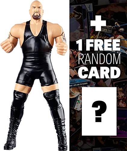 Big Show ~7" Action Figure: WWE Double Attack Action Figure Series + 1 FREE Official WWE Trading Card Bundle
