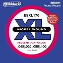 D'Addario ESXL170 Double Ball Soft Bass Guitar Strings