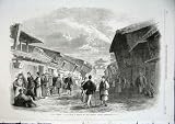 Hama Metze Japan Antique Print 1862